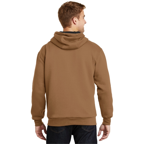 CornerStone - Heavyweight Full-Zip Hooded Sweatshirt with... - CornerStone - Heavyweight Full-Zip Hooded Sweatshirt with... - Image 1 of 20