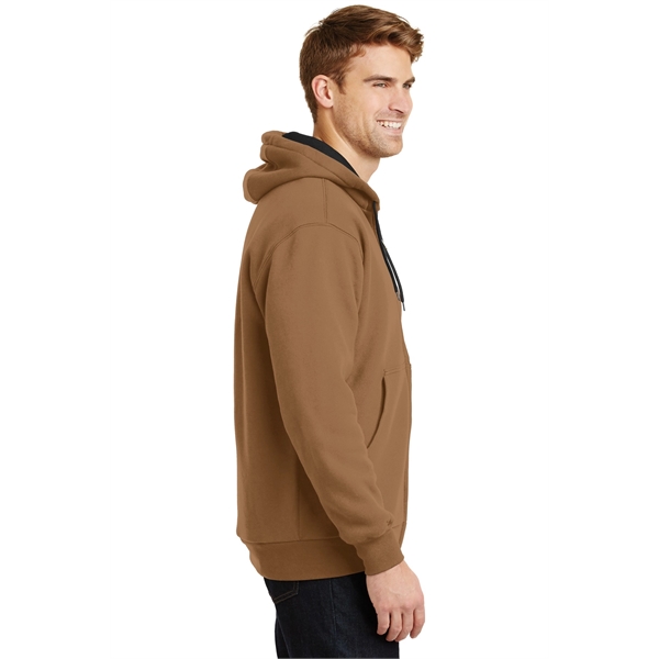 CornerStone - Heavyweight Full-Zip Hooded Sweatshirt with... - CornerStone - Heavyweight Full-Zip Hooded Sweatshirt with... - Image 2 of 20