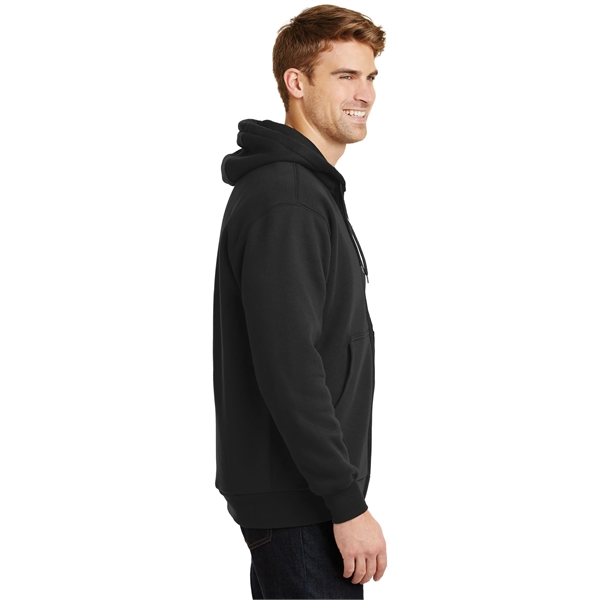 CornerStone - Heavyweight Full-Zip Hooded Sweatshirt with... - CornerStone - Heavyweight Full-Zip Hooded Sweatshirt with... - Image 6 of 20