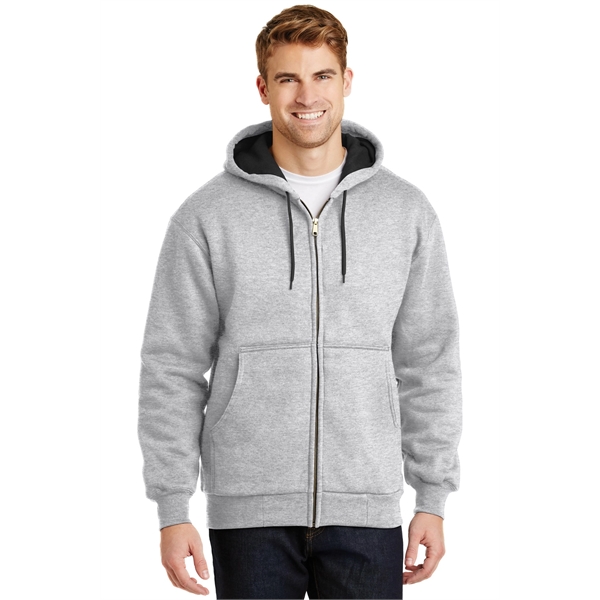 CornerStone - Heavyweight Full-Zip Hooded Sweatshirt with... - CornerStone - Heavyweight Full-Zip Hooded Sweatshirt with... - Image 19 of 20