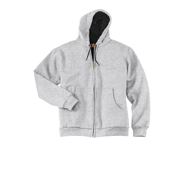 CornerStone - Heavyweight Full-Zip Hooded Sweatshirt with... - CornerStone - Heavyweight Full-Zip Hooded Sweatshirt with... - Image 11 of 20