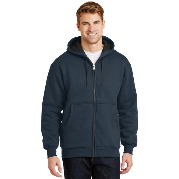 CornerStone - Heavyweight Full-Zip Hooded Sweatshirt with... - CornerStone - Heavyweight Full-Zip Hooded Sweatshirt with... - Image 20 of 20