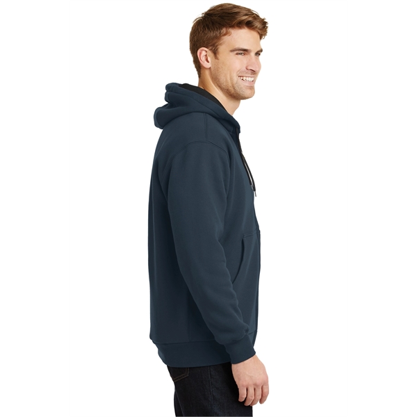 CornerStone - Heavyweight Full-Zip Hooded Sweatshirt with... - CornerStone - Heavyweight Full-Zip Hooded Sweatshirt with... - Image 14 of 20