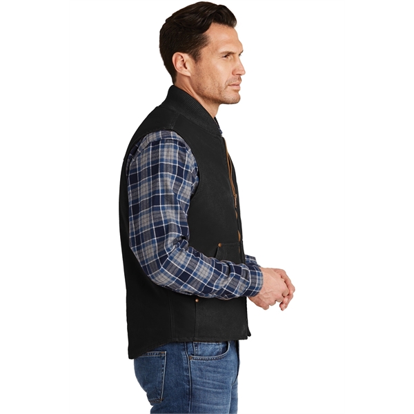 CornerStone Washed Duck Cloth Vest. - CornerStone Washed Duck Cloth Vest. - Image 4 of 15