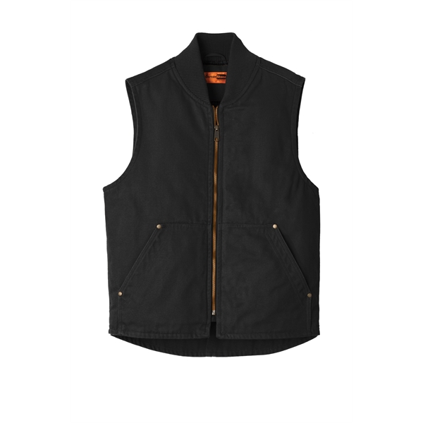 CornerStone Washed Duck Cloth Vest. - CornerStone Washed Duck Cloth Vest. - Image 5 of 15