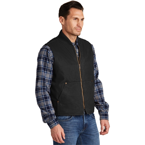 CornerStone Washed Duck Cloth Vest. - CornerStone Washed Duck Cloth Vest. - Image 6 of 15