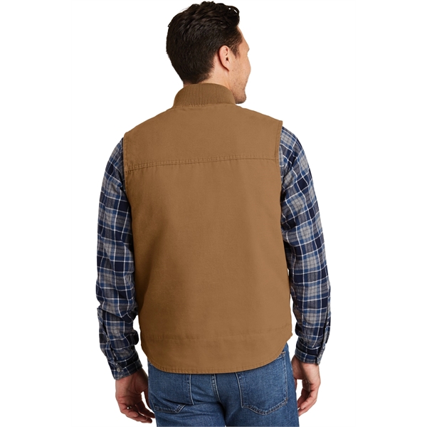 CornerStone Washed Duck Cloth Vest. - CornerStone Washed Duck Cloth Vest. - Image 8 of 15