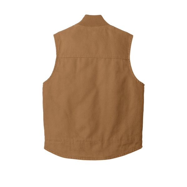 CornerStone Washed Duck Cloth Vest. - CornerStone Washed Duck Cloth Vest. - Image 11 of 15