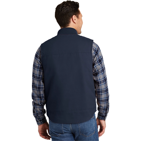 CornerStone Washed Duck Cloth Vest. - CornerStone Washed Duck Cloth Vest. - Image 12 of 15