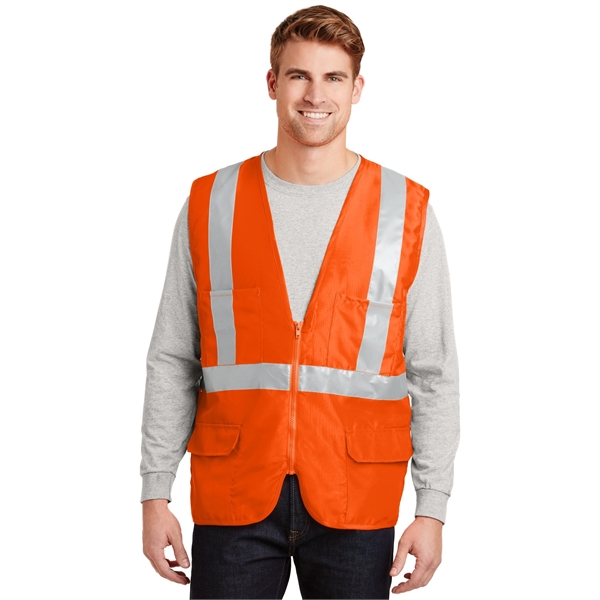 CornerStone - ANSI 107 Class 2 Mesh Back Safety Vest. - CornerStone - ANSI 107 Class 2 Mesh Back Safety Vest. - Image 8 of 10