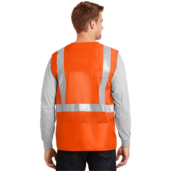 CornerStone - ANSI 107 Class 2 Mesh Back Safety Vest. - CornerStone - ANSI 107 Class 2 Mesh Back Safety Vest. - Image 1 of 10