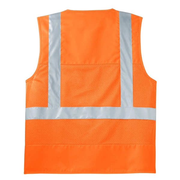 CornerStone - ANSI 107 Class 2 Mesh Back Safety Vest. - CornerStone - ANSI 107 Class 2 Mesh Back Safety Vest. - Image 4 of 10