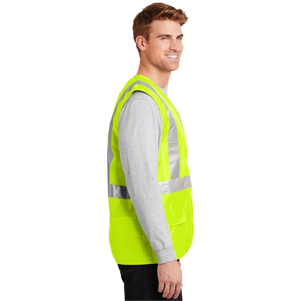 CornerStone - ANSI 107 Class 2 Mesh Back Safety Vest. - CornerStone - ANSI 107 Class 2 Mesh Back Safety Vest. - Image 6 of 10