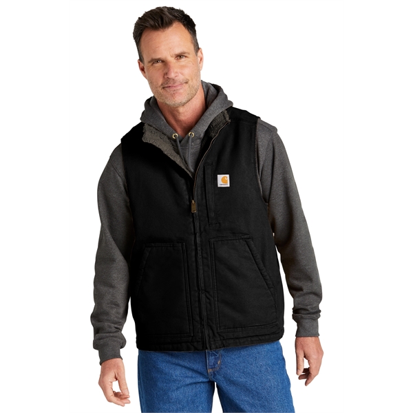 Carhartt Sherpa-Lined Mock Neck Vest - Carhartt Sherpa-Lined Mock Neck Vest - Image 0 of 14