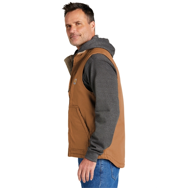 Carhartt Sherpa-Lined Mock Neck Vest - Carhartt Sherpa-Lined Mock Neck Vest - Image 7 of 14