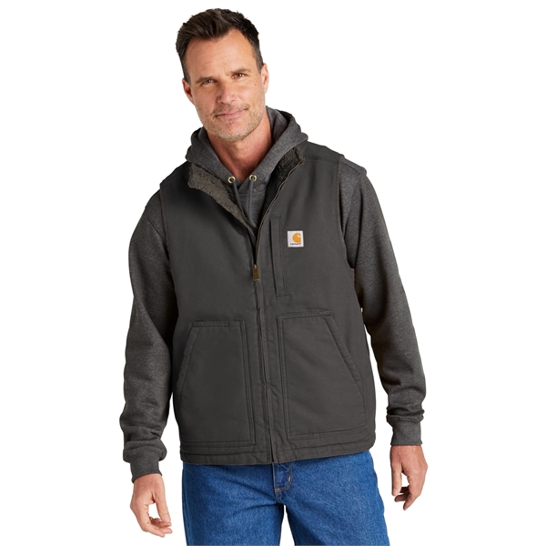 Carhartt Sherpa-Lined Mock Neck Vest - Carhartt Sherpa-Lined Mock Neck Vest - Image 10 of 14