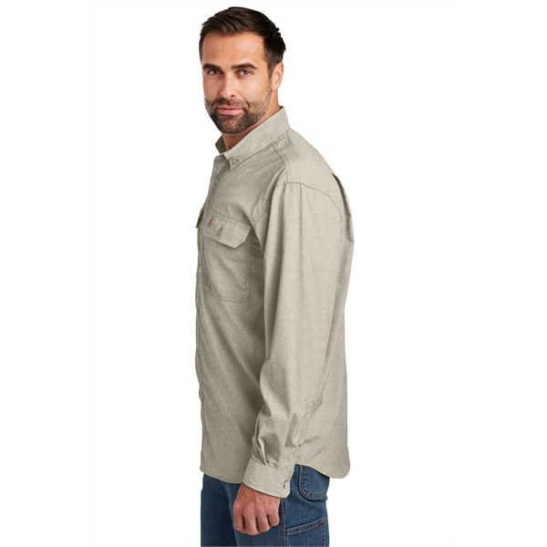 Carhartt Force Solid Long Sleeve Shirt - Carhartt Force Solid Long Sleeve Shirt - Image 2 of 24