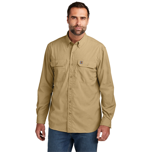 Carhartt Force Solid Long Sleeve Shirt - Carhartt Force Solid Long Sleeve Shirt - Image 4 of 24