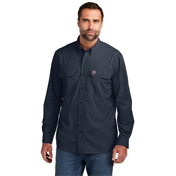 Carhartt Force Solid Long Sleeve Shirt - Carhartt Force Solid Long Sleeve Shirt - Image 9 of 24