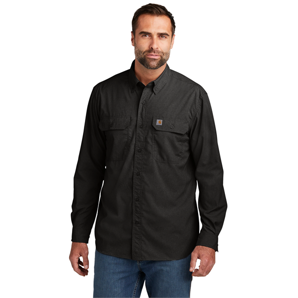 Carhartt Force Solid Long Sleeve Shirt - Carhartt Force Solid Long Sleeve Shirt - Image 14 of 24