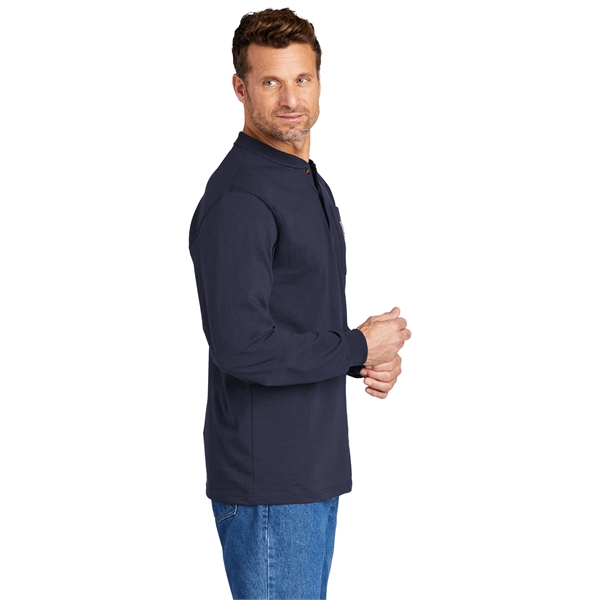Carhartt Long Sleeve Henley T-Shirt - Carhartt Long Sleeve Henley T-Shirt - Image 19 of 20