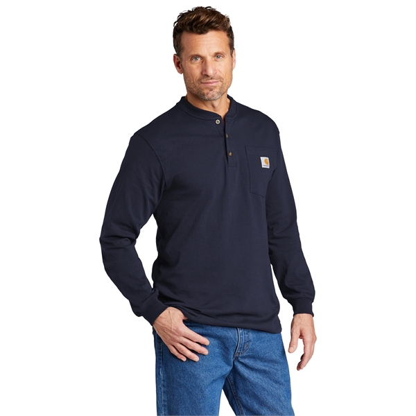 Carhartt Long Sleeve Henley T-Shirt - Carhartt Long Sleeve Henley T-Shirt - Image 3 of 20