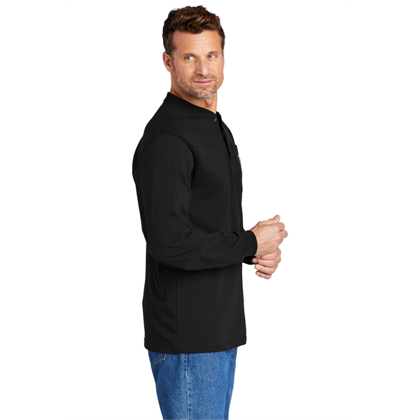 Carhartt Long Sleeve Henley T-Shirt - Carhartt Long Sleeve Henley T-Shirt - Image 20 of 20