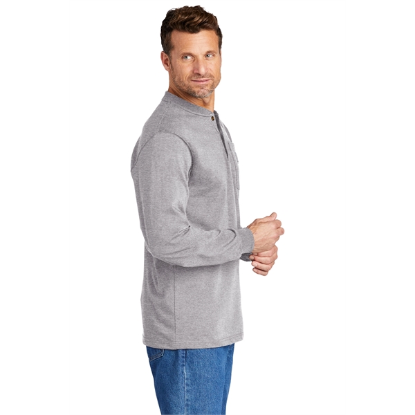 Carhartt Long Sleeve Henley T-Shirt - Carhartt Long Sleeve Henley T-Shirt - Image 11 of 20