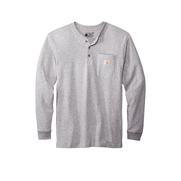 Carhartt Long Sleeve Henley T-Shirt - Carhartt Long Sleeve Henley T-Shirt - Image 12 of 20