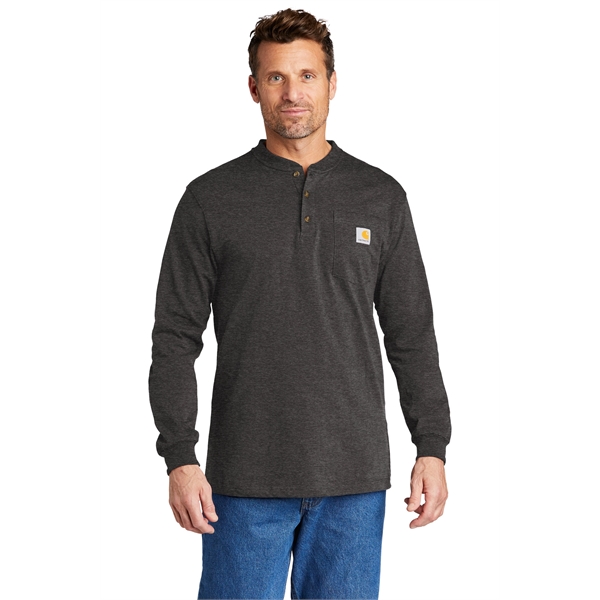 Carhartt Long Sleeve Henley T-Shirt - Carhartt Long Sleeve Henley T-Shirt - Image 14 of 20