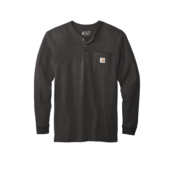Carhartt Long Sleeve Henley T-Shirt - Carhartt Long Sleeve Henley T-Shirt - Image 17 of 20