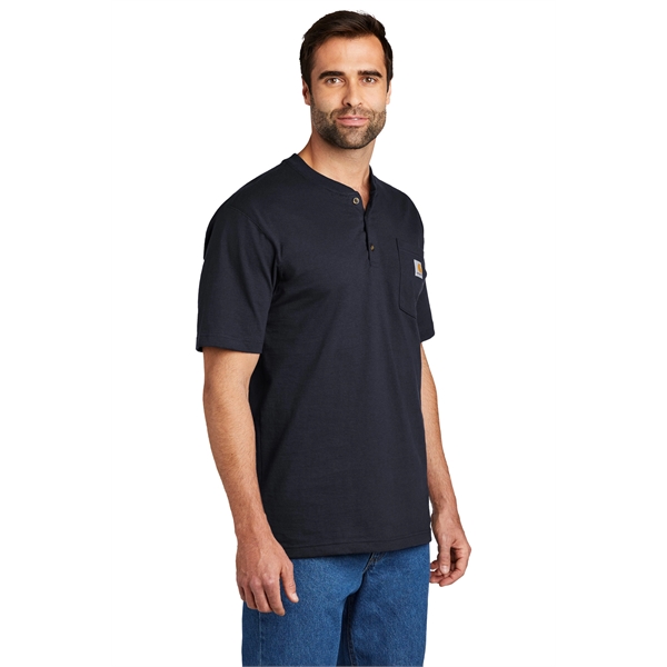 Carhartt Short Sleeve Henley T-Shirt - Carhartt Short Sleeve Henley T-Shirt - Image 4 of 20