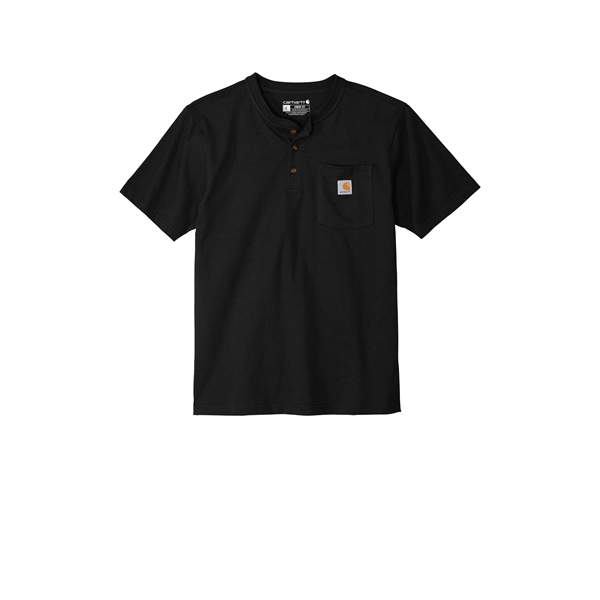 Carhartt Short Sleeve Henley T-Shirt - Carhartt Short Sleeve Henley T-Shirt - Image 9 of 20