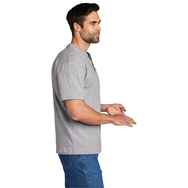Carhartt Short Sleeve Henley T-Shirt - Carhartt Short Sleeve Henley T-Shirt - Image 13 of 20