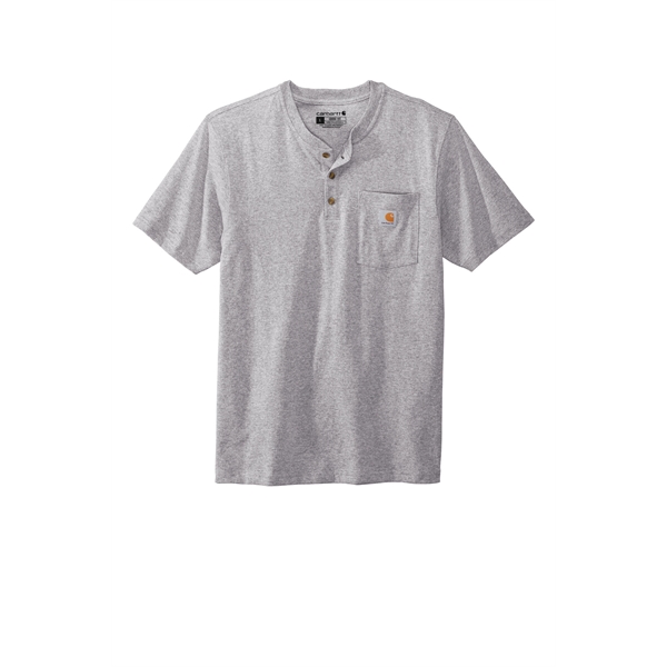 Carhartt Short Sleeve Henley T-Shirt - Carhartt Short Sleeve Henley T-Shirt - Image 14 of 20