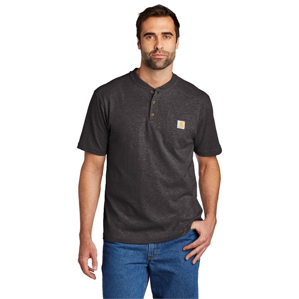 Carhartt Short Sleeve Henley T-Shirt - Carhartt Short Sleeve Henley T-Shirt - Image 16 of 20