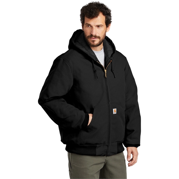 Carhartt Quilted-Flanne-Lined Duck Active Jac. - Carhartt Quilted-Flanne-Lined Duck Active Jac. - Image 4 of 20