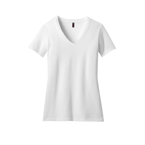District Women's Perfect Blend CVC V-Neck Tee. - District Women's Perfect Blend CVC V-Neck Tee. - Image 1 of 104