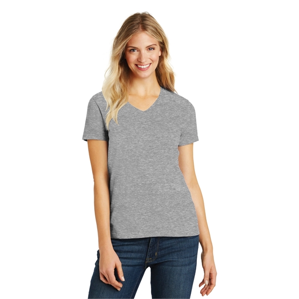 District Women's Perfect Blend CVC V-Neck Tee. - District Women's Perfect Blend CVC V-Neck Tee. - Image 3 of 104