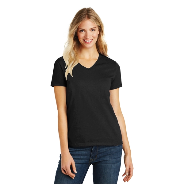 District Women's Perfect Blend CVC V-Neck Tee. - District Women's Perfect Blend CVC V-Neck Tee. - Image 6 of 104