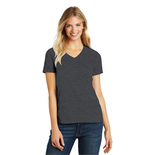 District Women's Perfect Blend CVC V-Neck Tee. - District Women's Perfect Blend CVC V-Neck Tee. - Image 9 of 104