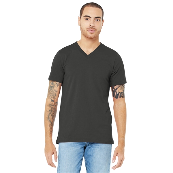 BELLA+CANVAS Unisex Jersey Short Sleeve V-Neck Tee.