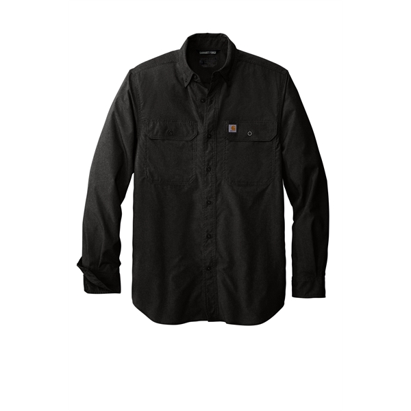 Custom Carhartt Force Solid Long Sleeve Shirt