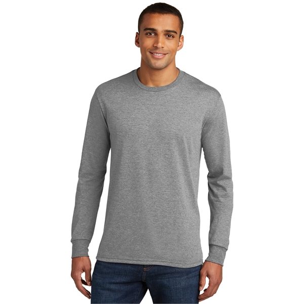 District Perfect Tri Long Sleeve Tee . - District Perfect Tri Long Sleeve Tee . - Image 6 of 63