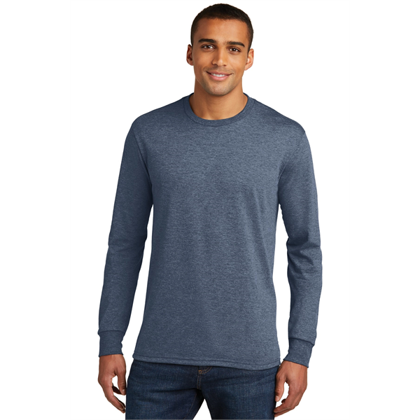 District Perfect Tri Long Sleeve Tee . - District Perfect Tri Long Sleeve Tee . - Image 11 of 63