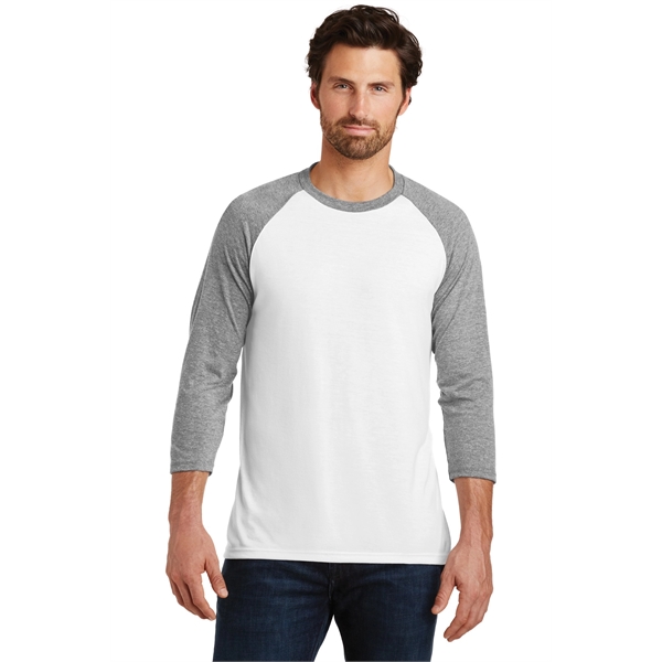 District Perfect Tri 3/4-Sleeve Raglan. - District Perfect Tri 3/4-Sleeve Raglan. - Image 3 of 60