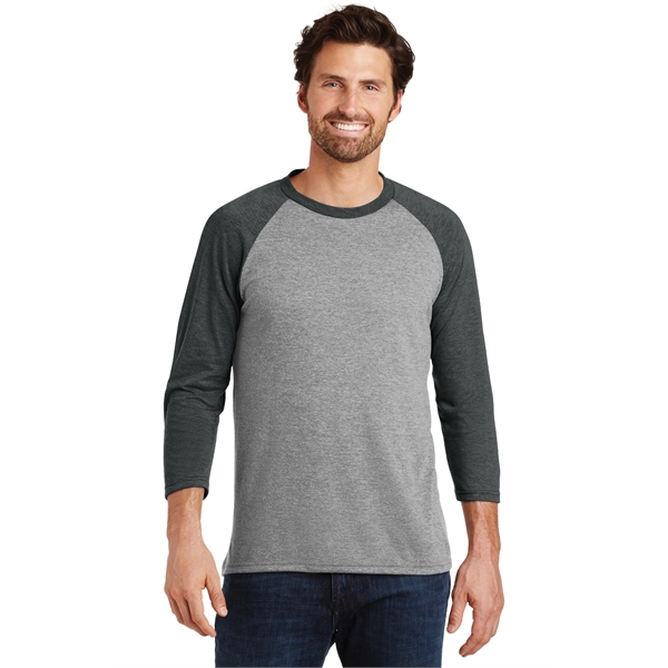 District Perfect Tri 3/4-Sleeve Raglan. - District Perfect Tri 3/4-Sleeve Raglan. - Image 9 of 60