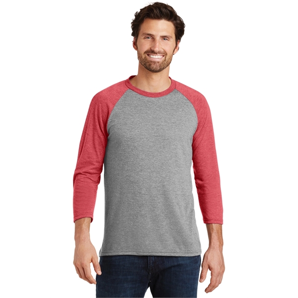 District Perfect Tri 3/4-Sleeve Raglan. - District Perfect Tri 3/4-Sleeve Raglan. - Image 19 of 60