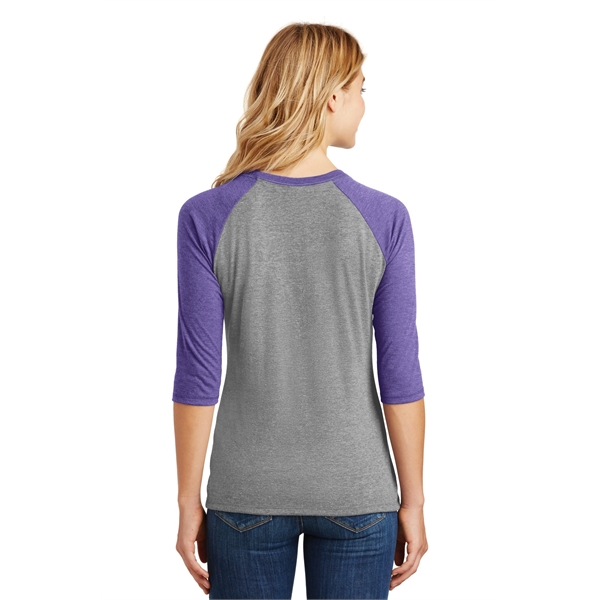 District Women's Perfect Tri 3/4-Sleeve Raglan. - District Women's Perfect Tri 3/4-Sleeve Raglan. - Image 32 of 45