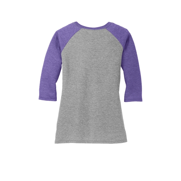 District Women's Perfect Tri 3/4-Sleeve Raglan. - District Women's Perfect Tri 3/4-Sleeve Raglan. - Image 35 of 45
